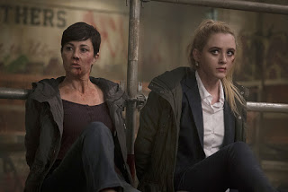 Kim Rhodes as Jody Mills and Kathryn Love Newton as Claire Novak in Supernatural 11x12 "Don't You Forget About Me"