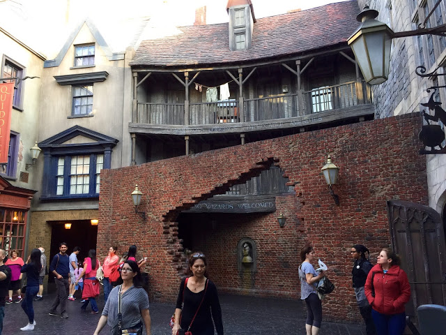 Diagon Alley Entrance at The Wizarding World of Harry Potter by freshfromthe.com