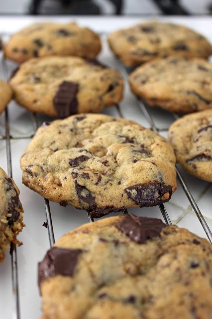 Chocolate Chunk Toffee Cookies by freshfromthe.com