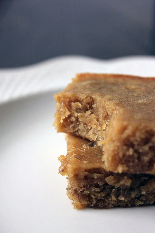 Recipe for Banana Blondies by freshfromthe.com