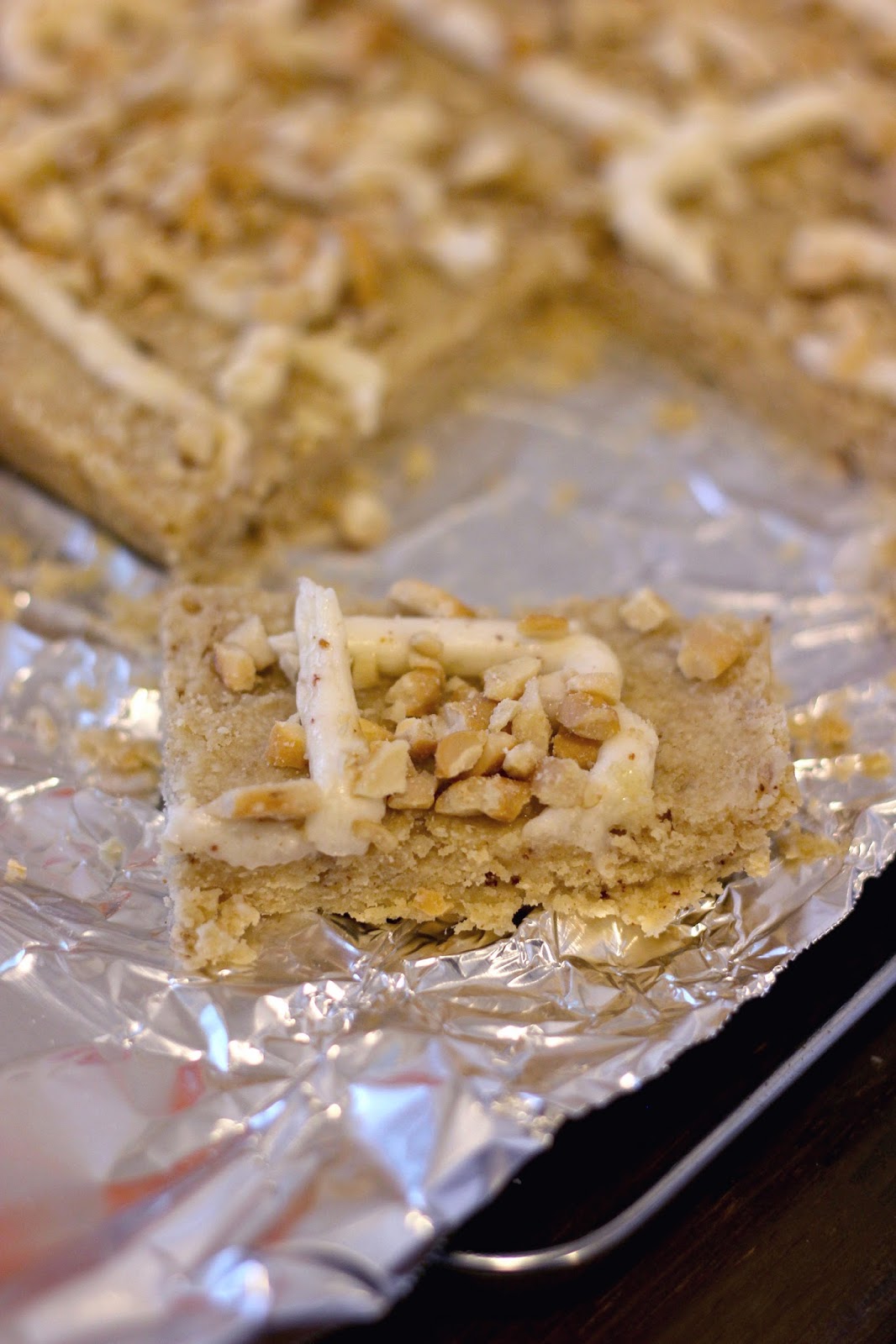 Recipe for Brown Butter Cashew Shortbread by freshfromthe.com