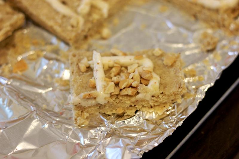 Recipe for Brown Butter Cashew Shortbread by freshfromthe.com