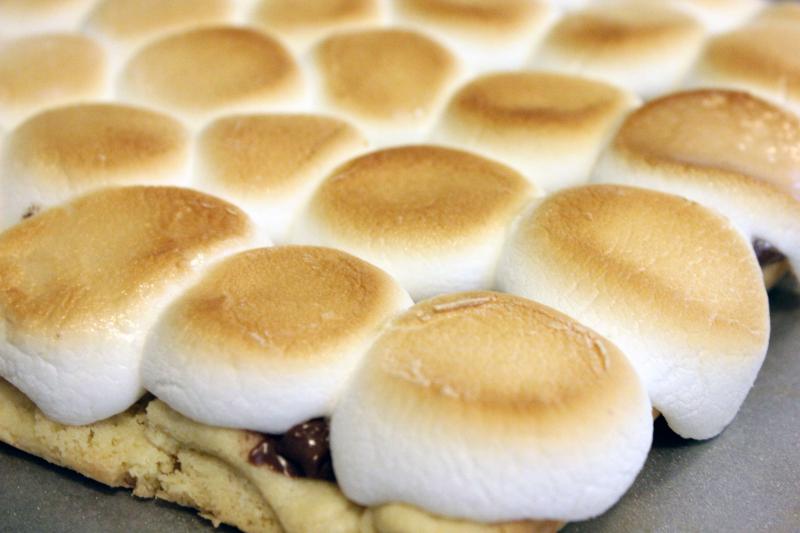 Recipe for Toasted Marshmallow Squares by freshfromthe.com