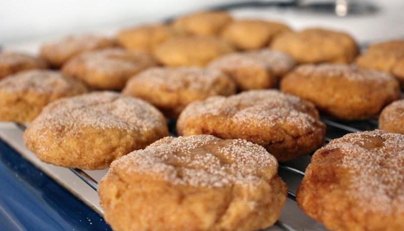 Pumpkin Snickerdoodles by freshfromthe.com