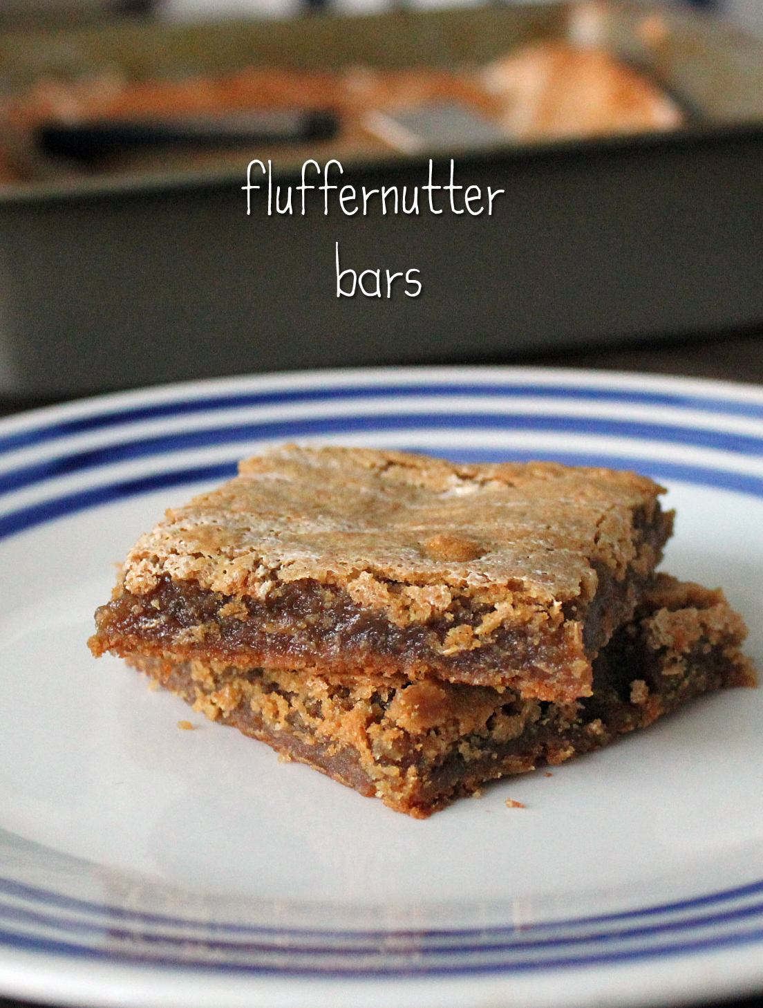 Fluffernutter Bars by freshfromthe.com