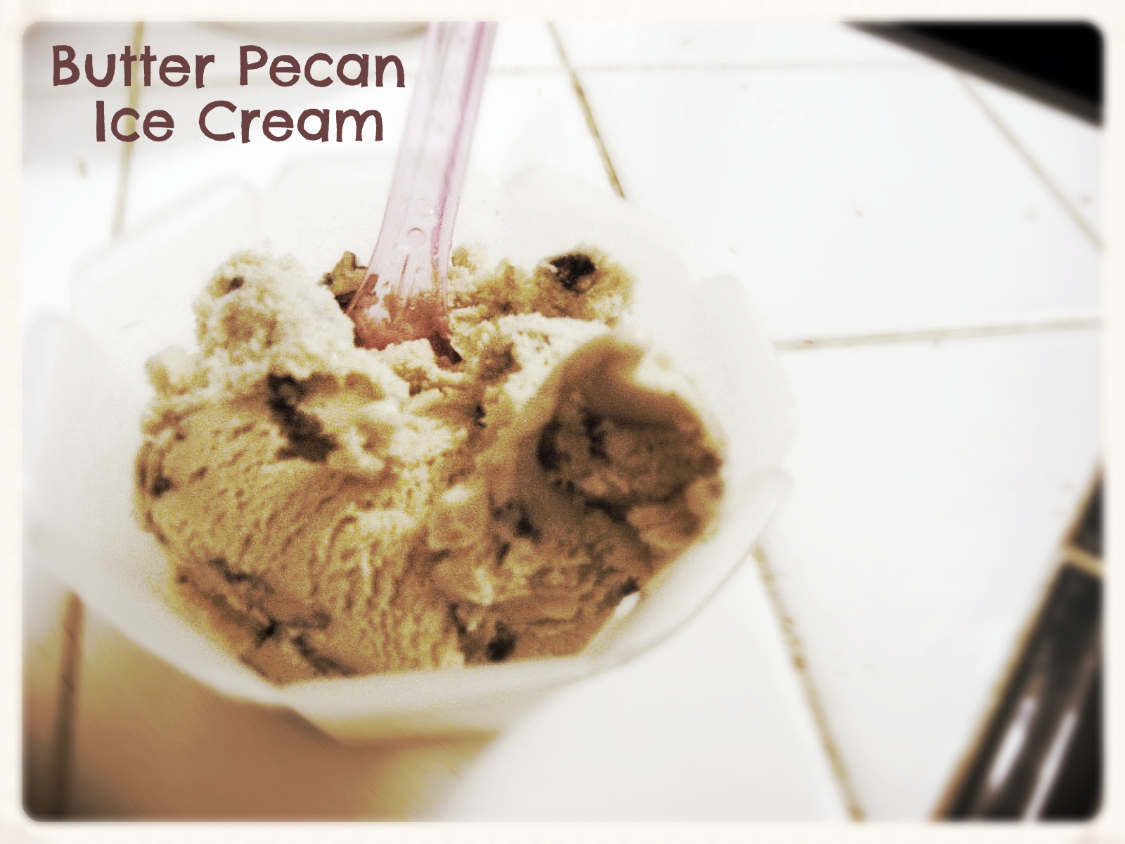 Butter Pecan Ice Cream by freshfromthe.com