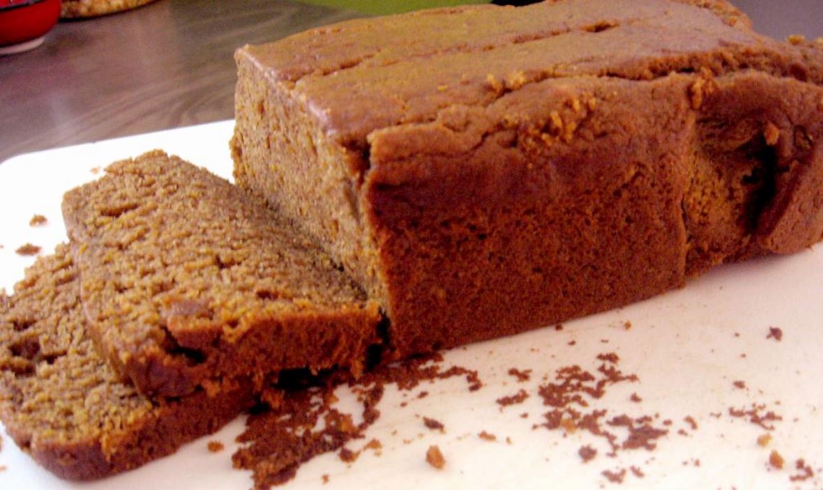 Vegan Pumpkin Bread by freshfromthe.com