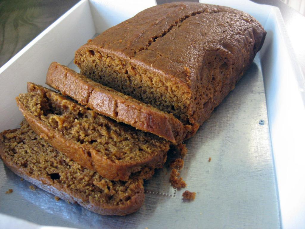 Vegan Pumpkin Bread by freshfromthe.com