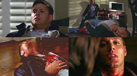 The Many Deaths of Sam and Dean - Dean dies in No Rest for the Wicked 3x16