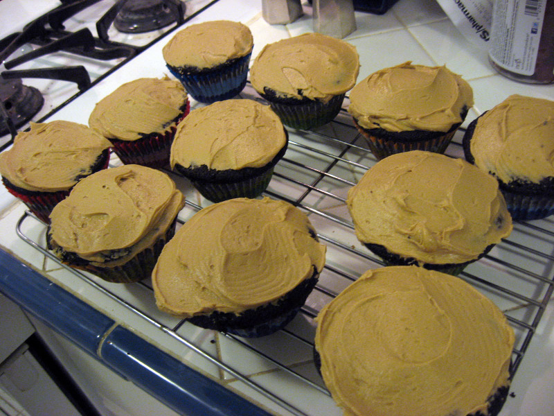Deep Dark Mocha Cupcakes by freshfromthe.com