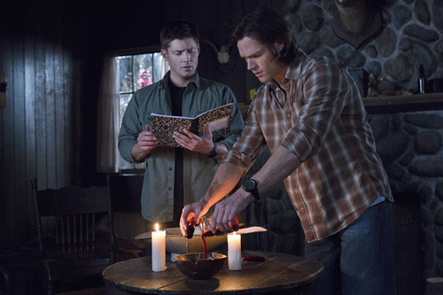 Recap/review of Supernatural 7x23 "Survival of the Fittest" by freshfromthe.com