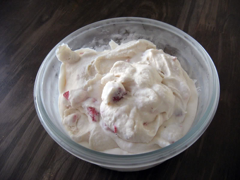 Strawberry Buttermilk Ice Cream by freshfromthe.com