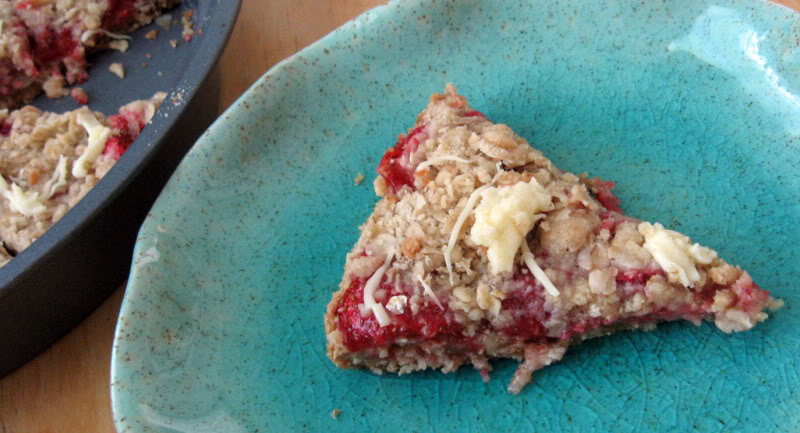 Strawberry Streusel Bars by freshfromthe.com