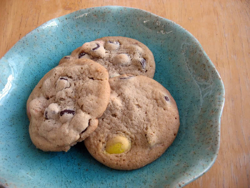 Chocolate Chip Easter Egg Cookies by freshfromthe.com