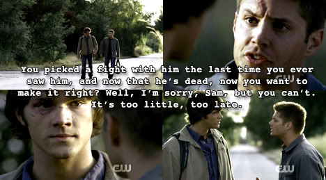 Supernatural: Top 10 Brotherly Angst Moments (2x02 'Everybody Loves Clowns') by freshfromthe.com