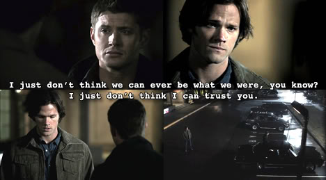 Supernatural: Top 10 Brotherly Angst Moments (5x01 'Sympathy for the Devil') by freshfromthe.com