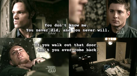 Supernatural: Top 10 Brotherly Angst Moments (4x21 'When the Levee Breaks') by freshfromthe.com