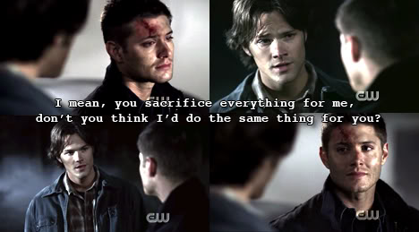 Supernatural: Top 10 Brotherly Love Moments (2x22 'All Hell Breaks Loose Part 2') by freshfromthe.com