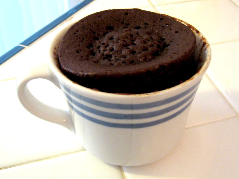 Chocolate Mug Cake by freshfromthe.com