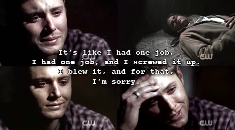 Supernatural: Top 10 Best Manly Tears by (2x22 'All Hell Breaks Loose Part 2') freshfromthe.com