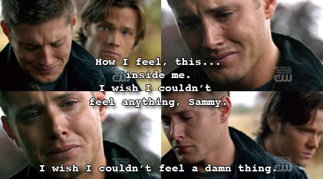 Supernatural: Top 10 Best Manly Tears (4x10 'Heaven and Hell') by freshfromthe.com