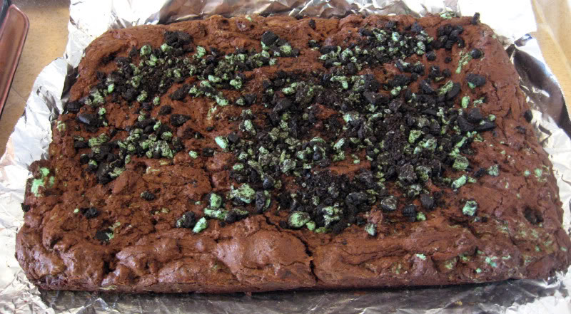 Peppermint Brownies by freshfromthe.com